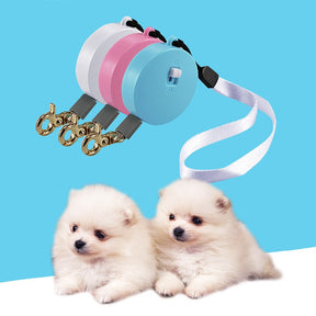 Coleira Pet Minimalista Retrátil e Automática